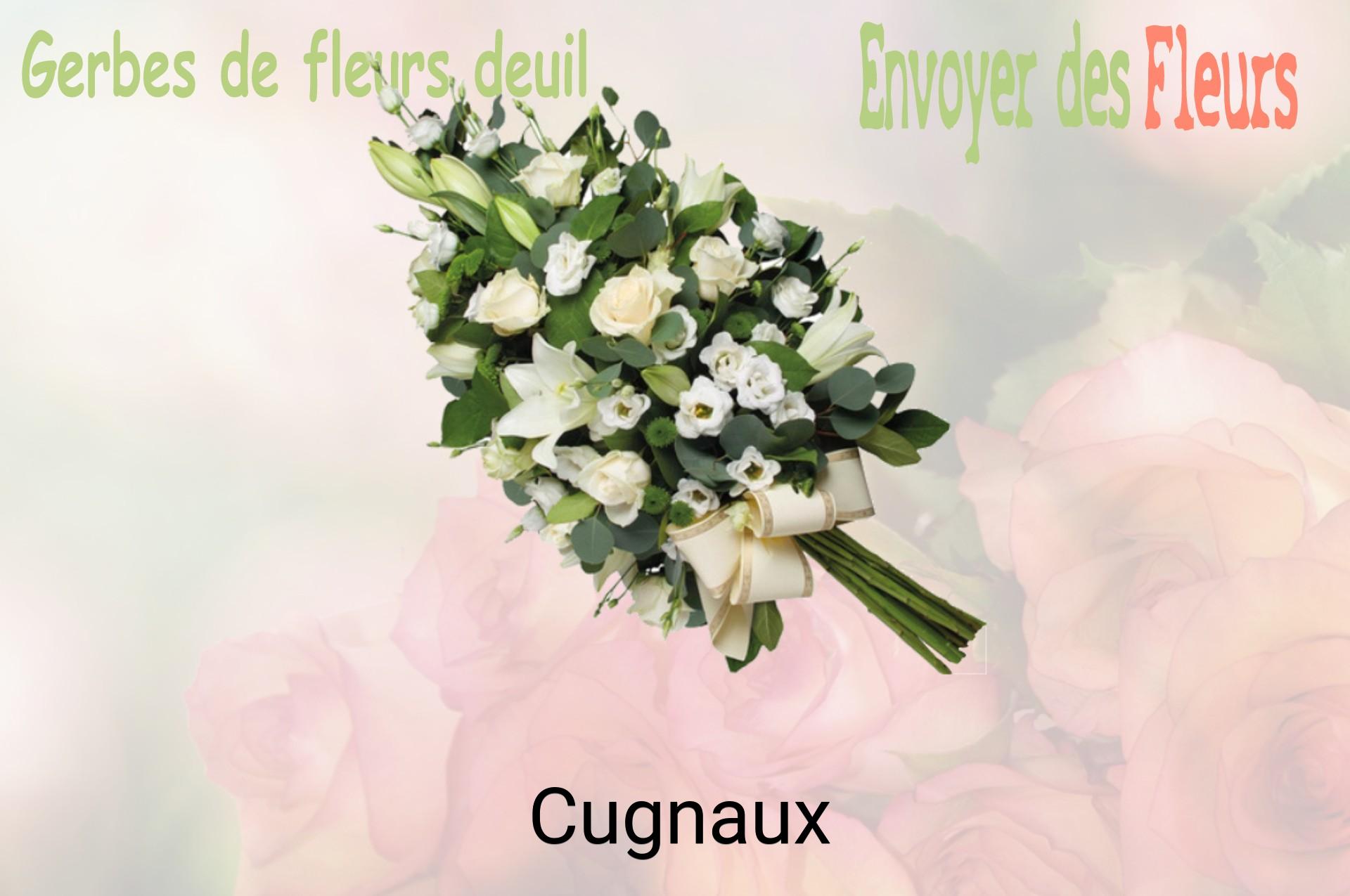Gerbe de fleurs de deuil livrée à Cugnaux